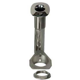 C.E. Smith 80 Series Screwless Flush Mount Rod Holder - 15 Degree - Stainless Steel - Cast Bottom - Black Liner