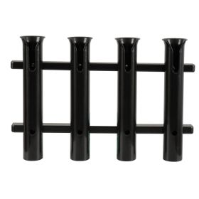 TACO 4-Rod Poly Rod Rack - Black