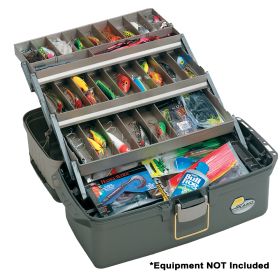 Plano Guide Series&trade; Tray Tackle Box - Graphite/Sandstone