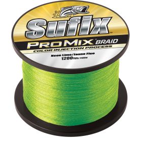 Sufix ProMix&reg; Braid - 10lb - Neon Lime - 1200 yds