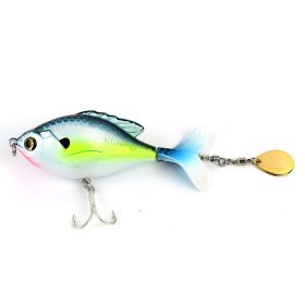 Fish Floating Pencil Propeller Tractor Luya Bait Simulation Hard Bait Wholesale (Option: 09color OPP bag-Small goldfish)