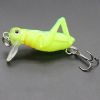 Fishing Bionic Grasshopper Lure; Wobbler Hard Bait For Freshwater 3g/0.11oz 35mm/1.38in