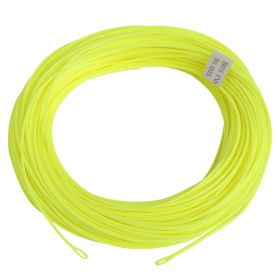 Kylebooker WF3F-WF8F WITH WELDED LOOP Fish Line Weight Forward FLOATING 100FT Fly Fishing Line (Color: Fluo Yellow, Line Number: WF5F)