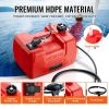 Portable Plastic Outboard Marine Boat Fuel Tank with Hose